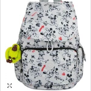 Mickey Mouse anniversary print backpack